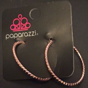 Paparazzi Rose Gold Hoop Earrings
